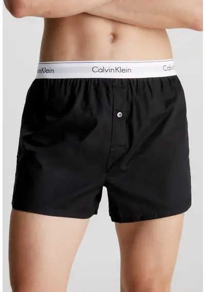 Calvin Klein 2-Pack Wijde Heren Boxershorts - Boxer slim Calvin Klein 2-Pack Wijde Heren Boxershorts - Boxer slim