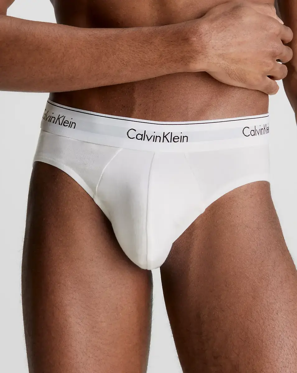 Calvin Klein 3-Pack Heren heup slips - Hip Brief - Elastisch katoenen heren onderbroeken multipack
