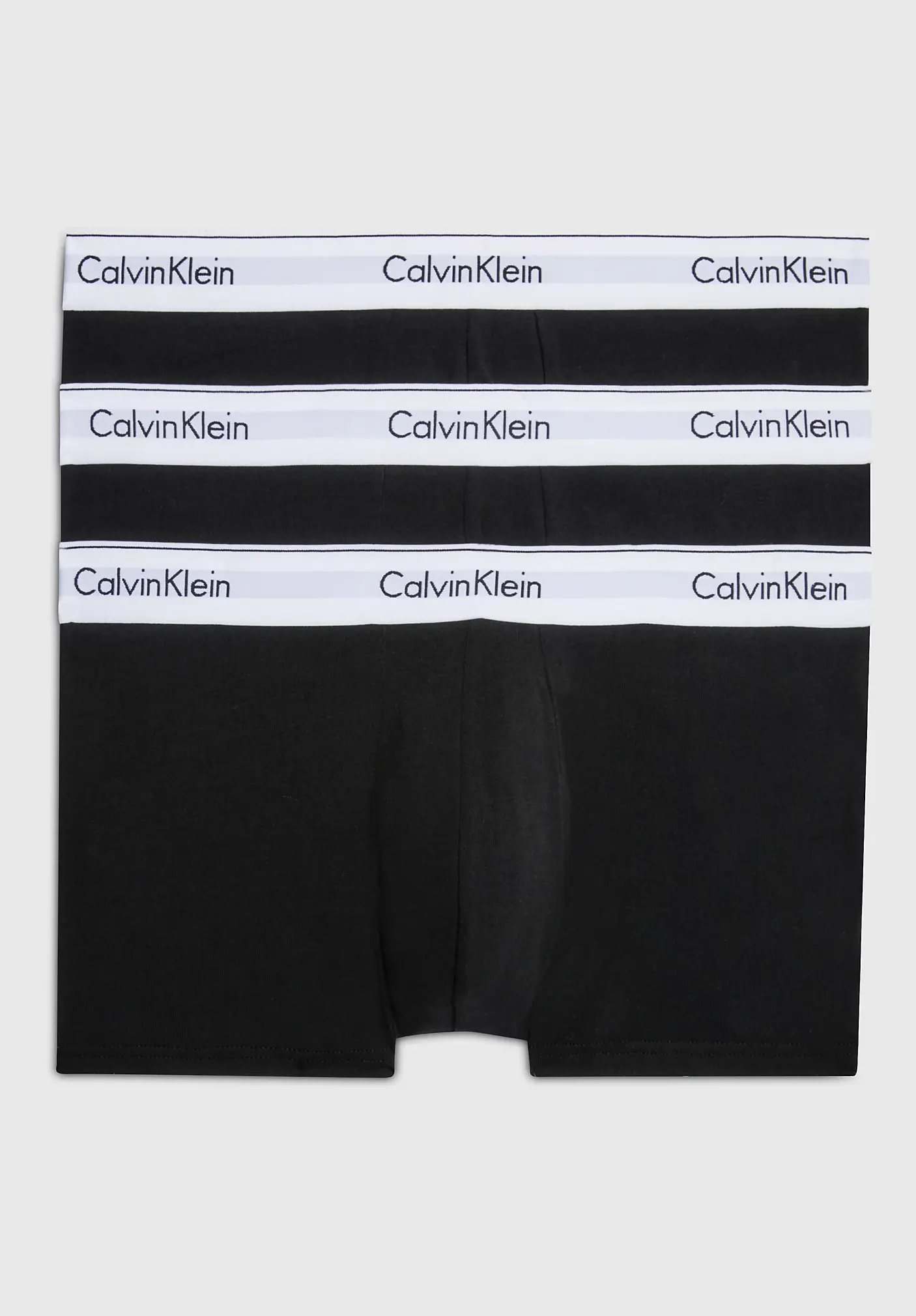 Calvin Klein 3-Pack Trunks heren - Boxershorts met korte pijpjes - Katoenen boxers voor mannen