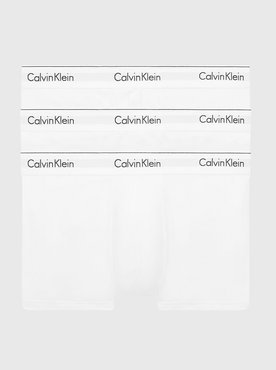 Calvin Klein 3-Pack Trunks heren - Boxershorts met korte pijpjes - Katoenen boxers voor mannen Calvin Klein 3-Pack Trunks heren - Boxershorts met korte pijpjes - Katoenen boxers voor mannen