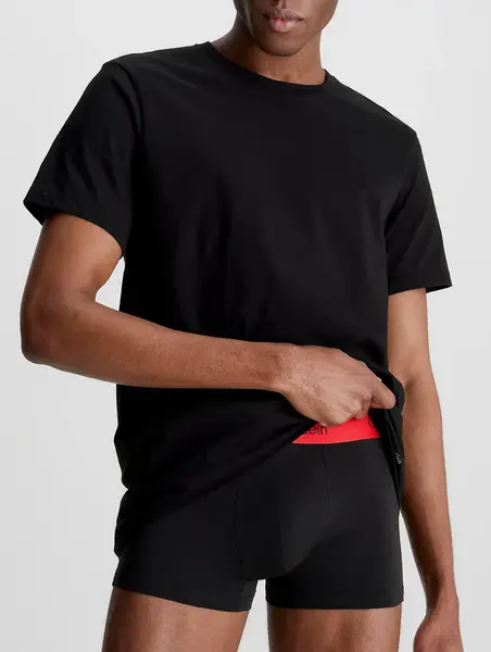 Calvin Klein 3-pack heren T-shirts - Crew neck - 100%  katoenen heren ondershirts met ronde hals en korte mouw