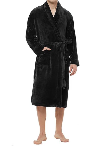 HL-tricot heren Fleece Badjas - Comfort HL-tricot heren Fleece Badjas - Comfort