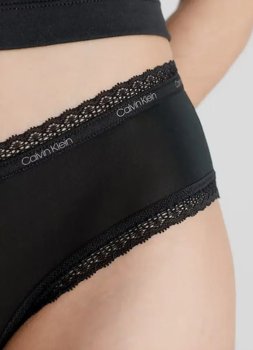 Calvin Klein Hipster dames - Bottoms Up - Microfiber dames ondergoed - Kanten onderbroeken