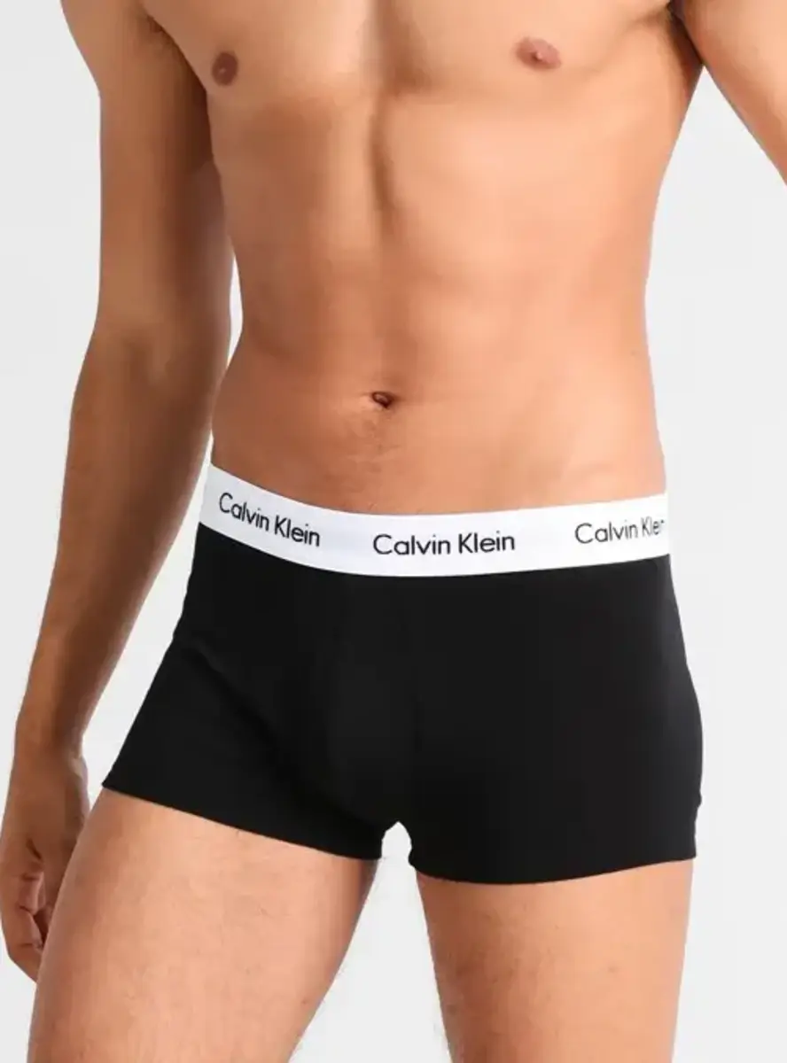 Calvin Klein 3-Pack Low Rise Trunks - lage Boxershorts heren - Mannen hipsters Calvin Klein 3-Pack Low Rise Trunks - lage Boxershorts heren - Mannen hipsters