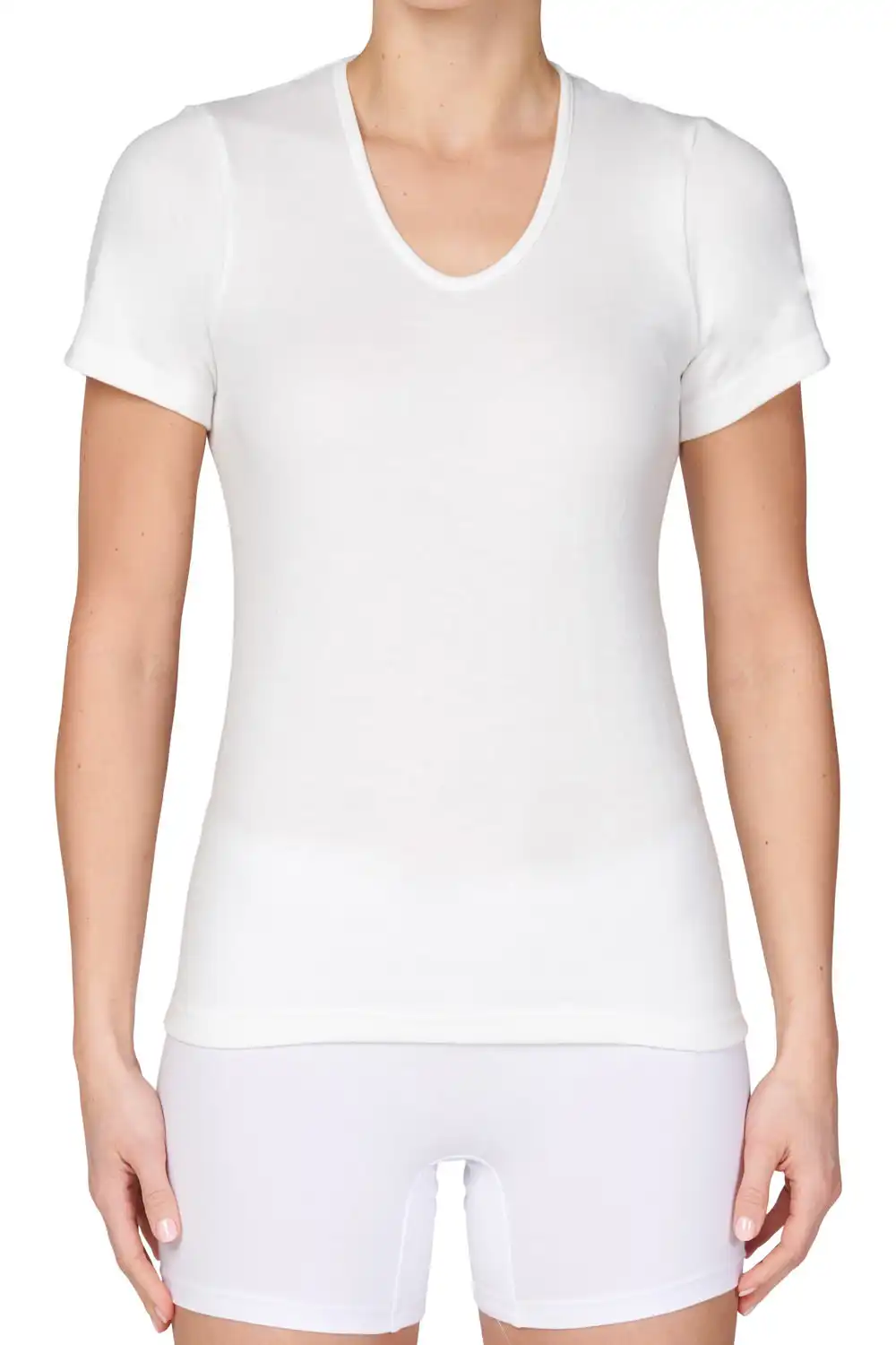 Beeren dames thermo shirt korte mouw - Thermisch - Warm Thermo kleding dames - Lage hals