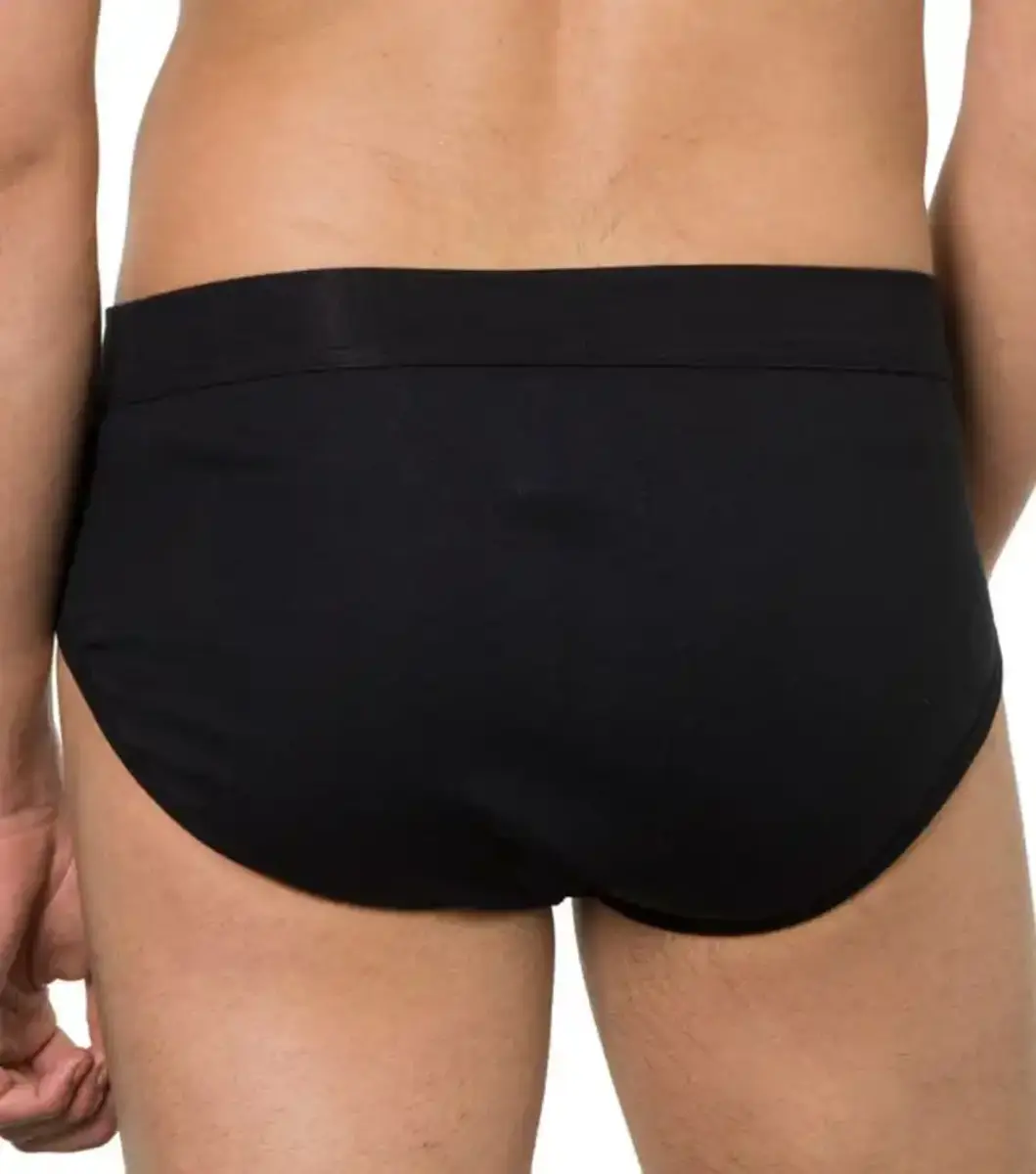 Beeren 2-pak heren slip zwart, M3000 - Met gulp - Ouderwets ondergoed - Beeren ondergoed heren