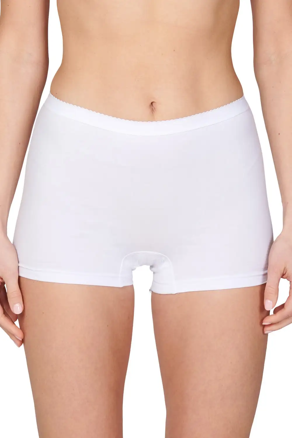 Beeren 2-pack Panty softly - Dames short - Vrouwen onderbroek - ondergoed - katoen - Badstof kruisje
