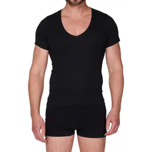 Beeren ondershirt heren diepe V-hals - Onzichtbaar - Schijnt niet door - ondershirt mannen