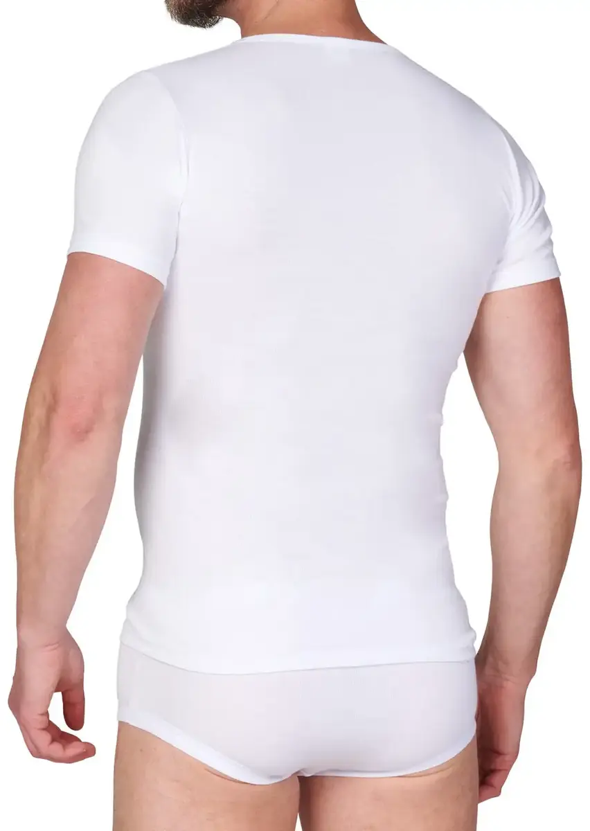 Beeren ondershirt heren diepe V-hals - Onzichtbaar - Schijnt niet door - ondershirt mannen