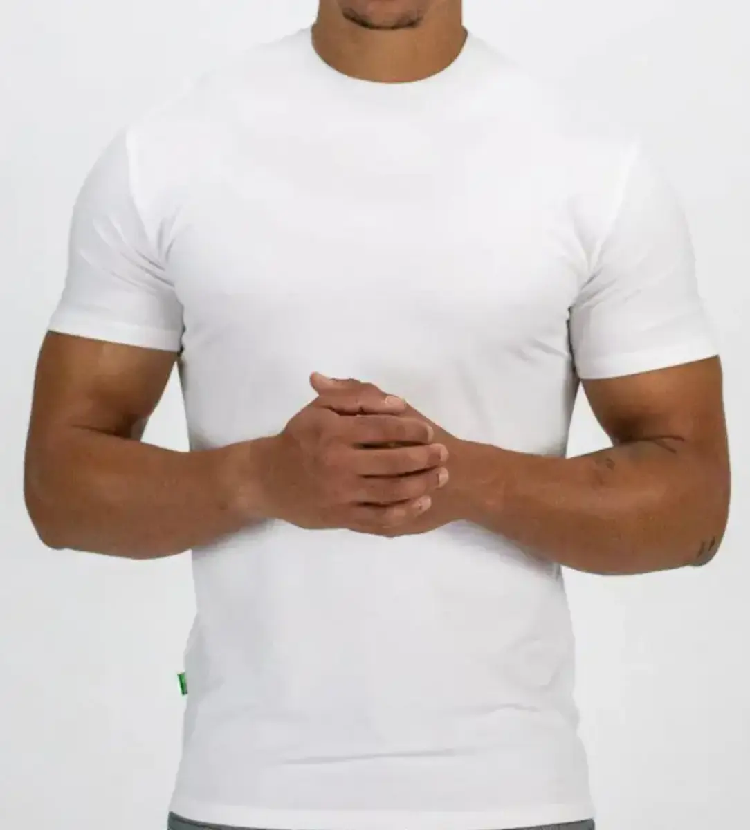 Boru Bamboo heren T-shirt korte mouw - Bamboe ondershirt mannen - Ronde hals Boru Bamboo heren T-shirt korte mouw - Bamboe ondershirt mannen - Ronde hals