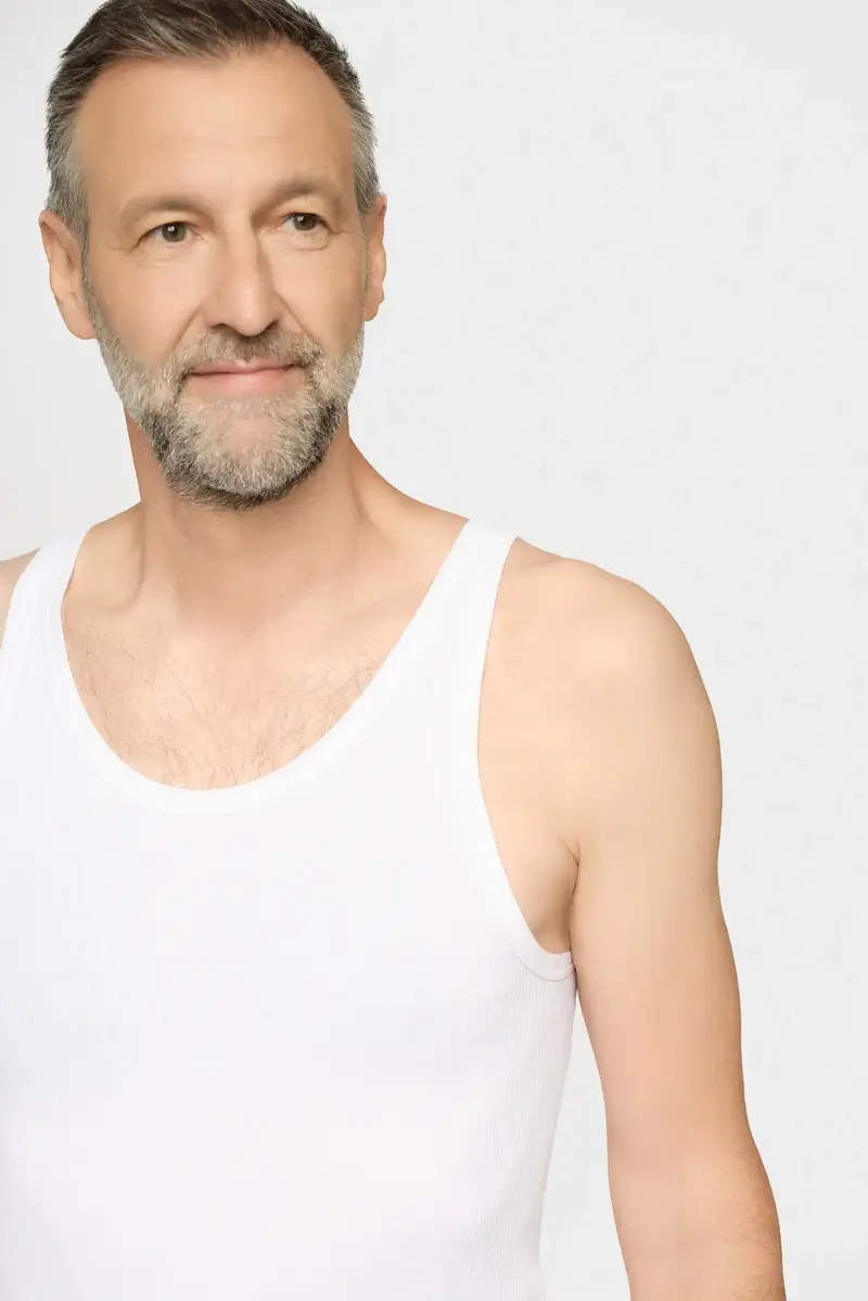 Conta heren hemd 6720 Rib - Grote maten - Katoenen Onderhemd mannen wit Conta heren hemd 6720 Rib - Grote maten - Katoenen Onderhemd mannen wit