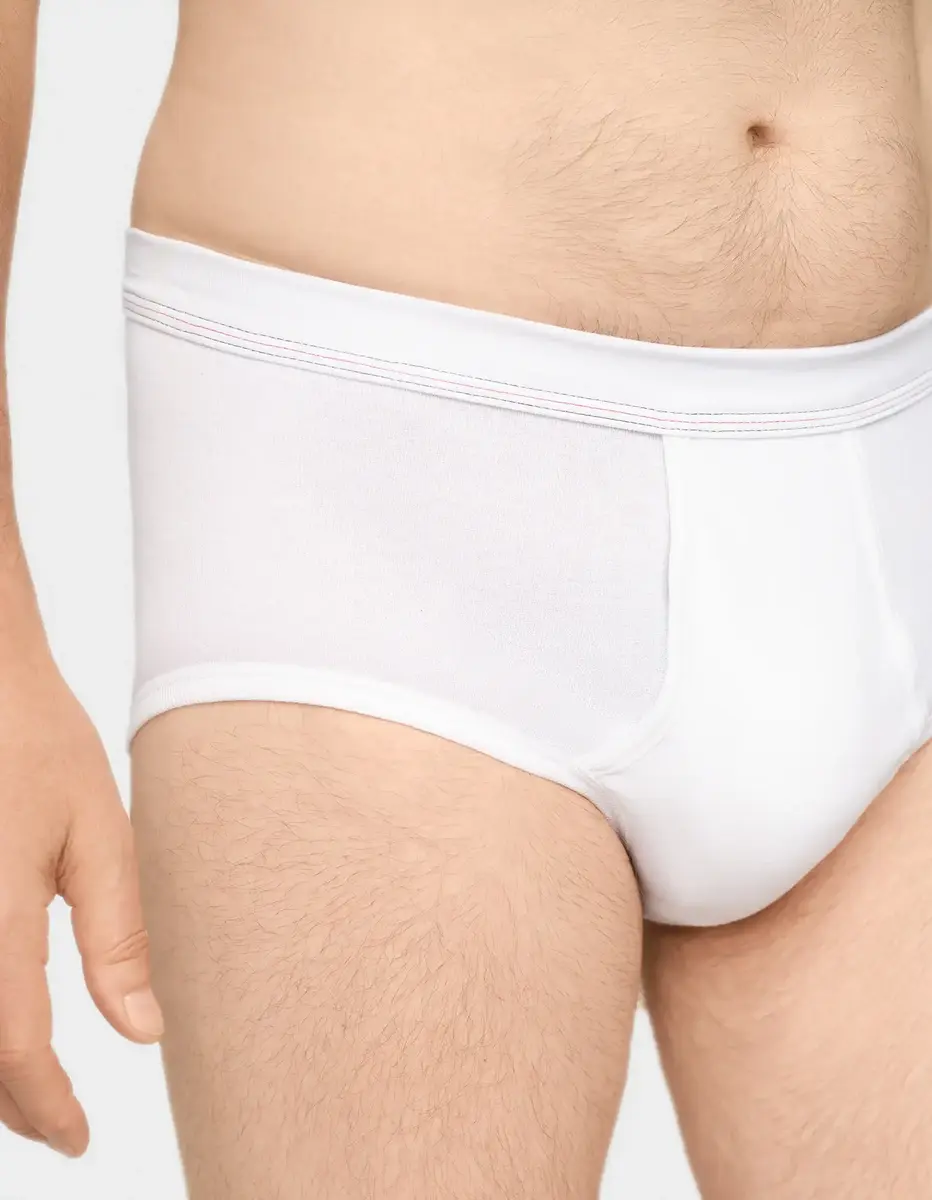 Conta heren heupslip wit 6440 - Grote maten - Met gulp - Heren ondergoed - Mannen onderbroek Conta heren heupslip wit 6440 - Grote maten - Met gulp - Heren ondergoed - Mannen onderbroek