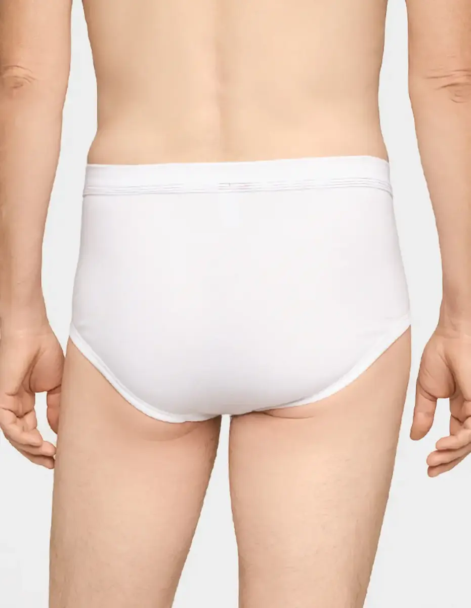 Conta heren heupslip wit 6440 - Grote maten - Met gulp - Heren ondergoed - Mannen onderbroek Conta heren heupslip wit 6440 - Grote maten - Met gulp - Heren ondergoed - Mannen onderbroek