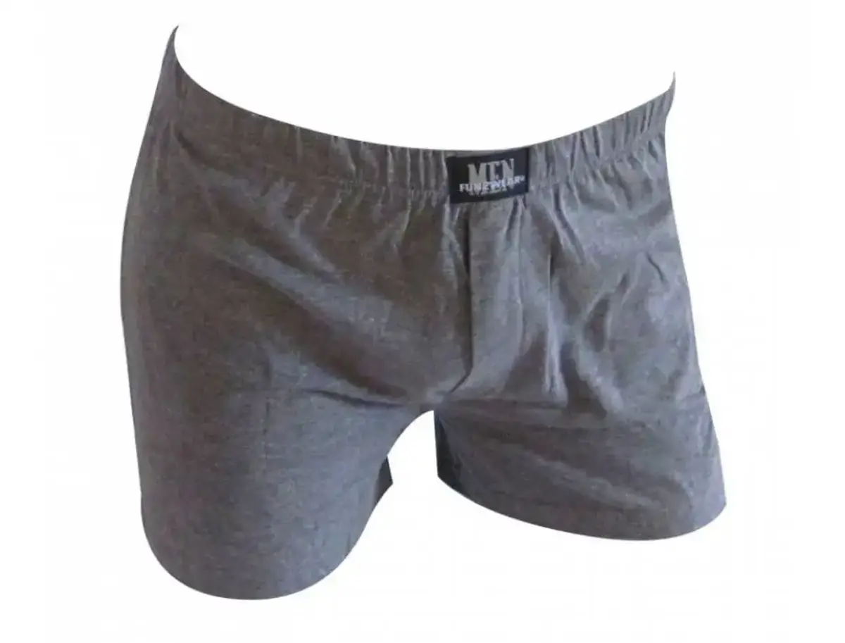 Funderwear-Fun2wear boxershort wijd model, uni - Losse boxershort mannen - 100% katoen Funderwear-Fun2wear boxershort wijd model, uni - Losse boxershort mannen - 100% katoen