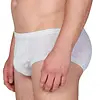 HL-tricot heren slip met gulp, Flatlock - Heren onderbroeken met sluiting - Katoenen ondergoed