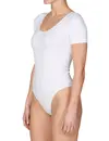 J&C string body-bodystocking korte mouw dames / Ronde hals