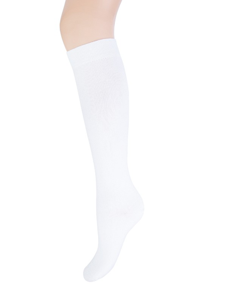 Yellowmoon kinder/dames kniekous 1 paar - Hoge katoeken sokken Yellowmoon kinder/dames kniekous 1 paar - Hoge katoeken sokken