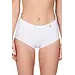 Lunatex onderbroek dames katoen - tailleslip - Dames ondergoed betaalbaar - Wit