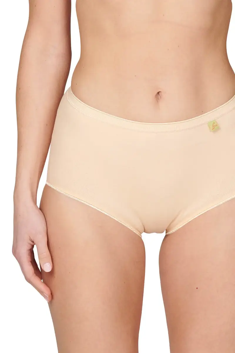 Lunatex onderbroek dames katoen - tailleslip - Dames ondergoed betaalbaar