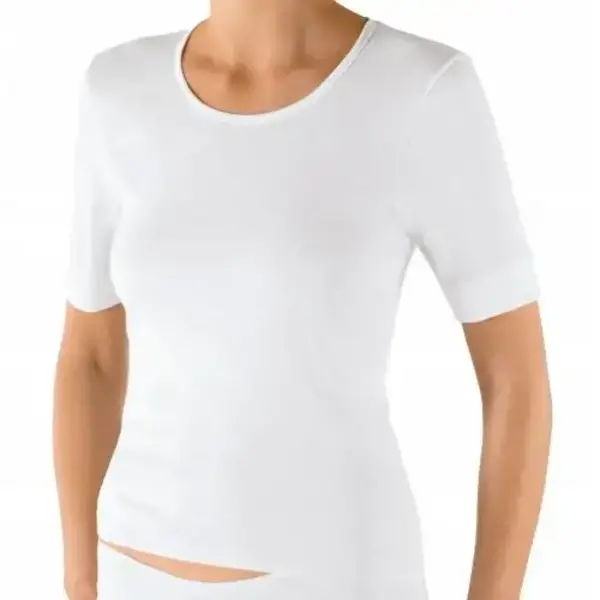 Nina von C dames T-shirt biologisch katoen - Dames aansluitend wit ondershirt - 100% katoen Nina von C dames T-shirt biologisch katoen - Dames aansluitend wit ondershirt - 100% katoen