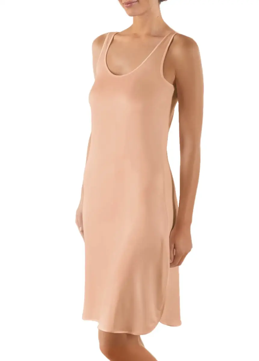 Nina von C onderjurk lang 100CM - Neglige - Anti statisch - Zwart, wit, champagne, beige
