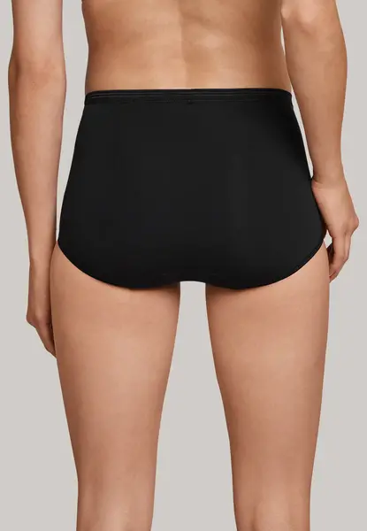 Schiesser dames luxury maxi slip - Elastisch katoenen taille slip Schiesser dames luxury maxi slip - Elastisch katoenen taille slip