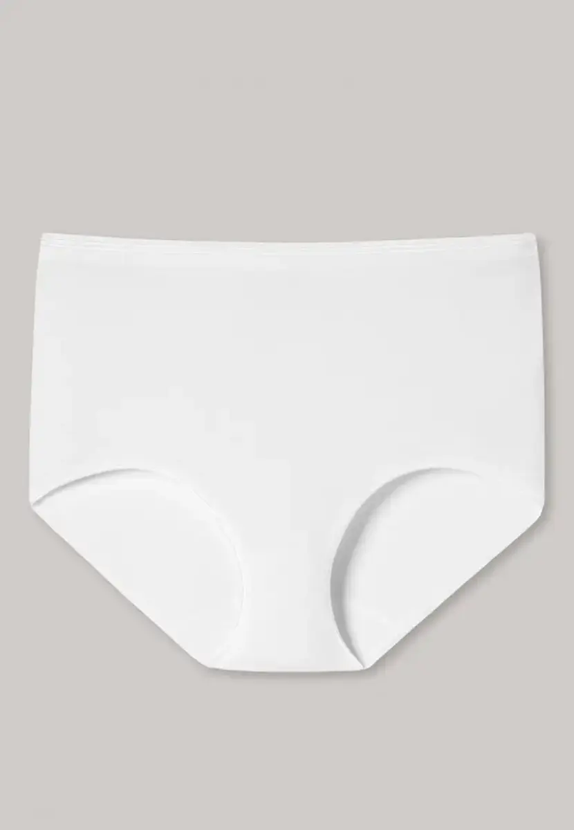 Schiesser dames luxury maxi slip - Elastisch katoenen taille slip Schiesser dames luxury maxi slip - Elastisch katoenen taille slip