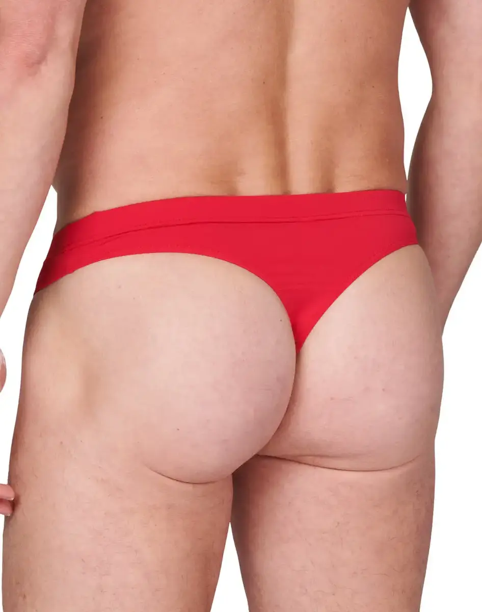 Set Look heren string micro 1478 - Microfiber mannen string - Donkerblauw - Zwart - Rood Set Look heren string micro 1478 - Microfiber mannen string - Donkerblauw - Zwart - Rood