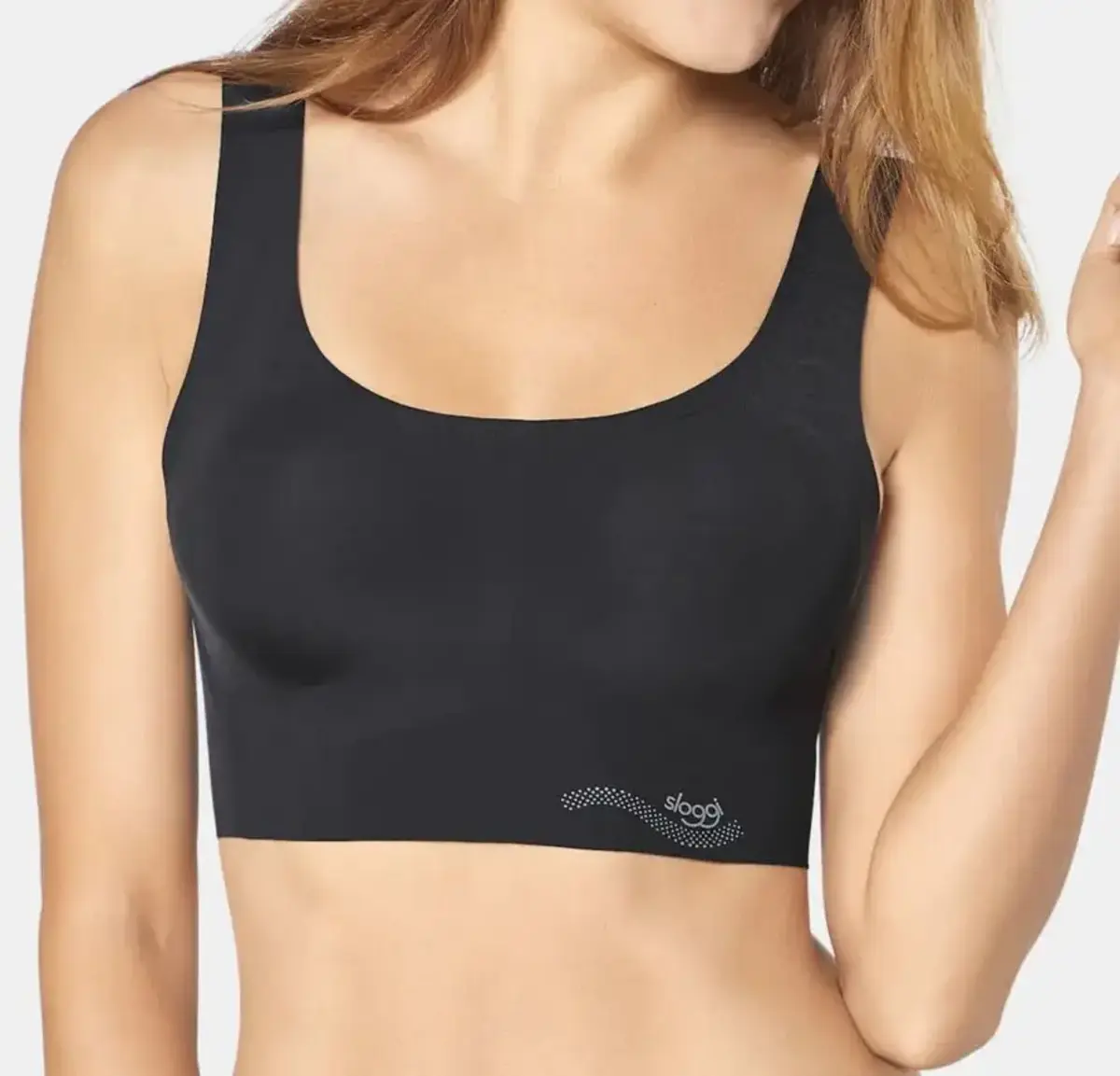 Sloggi Zero Feel Top met vulling - naadloze bh zonder sluiting - Comfort bh