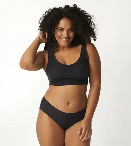 Sloggi Zero Feel Top met vulling - naadloze bh zonder sluiting - Comfort bh