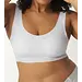 Sloggi Zero Feel Top met vulling - naadloze bh zonder sluiting - Comfort bh - Wit
