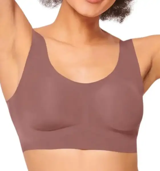 Sloggi Zero Feel Top met vulling - naadloze bh zonder sluiting - Comfort bh