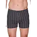 Suaque/Ginosanti wijde heren boxershort - Streep - Losse heren boxershort katoen - Antracite