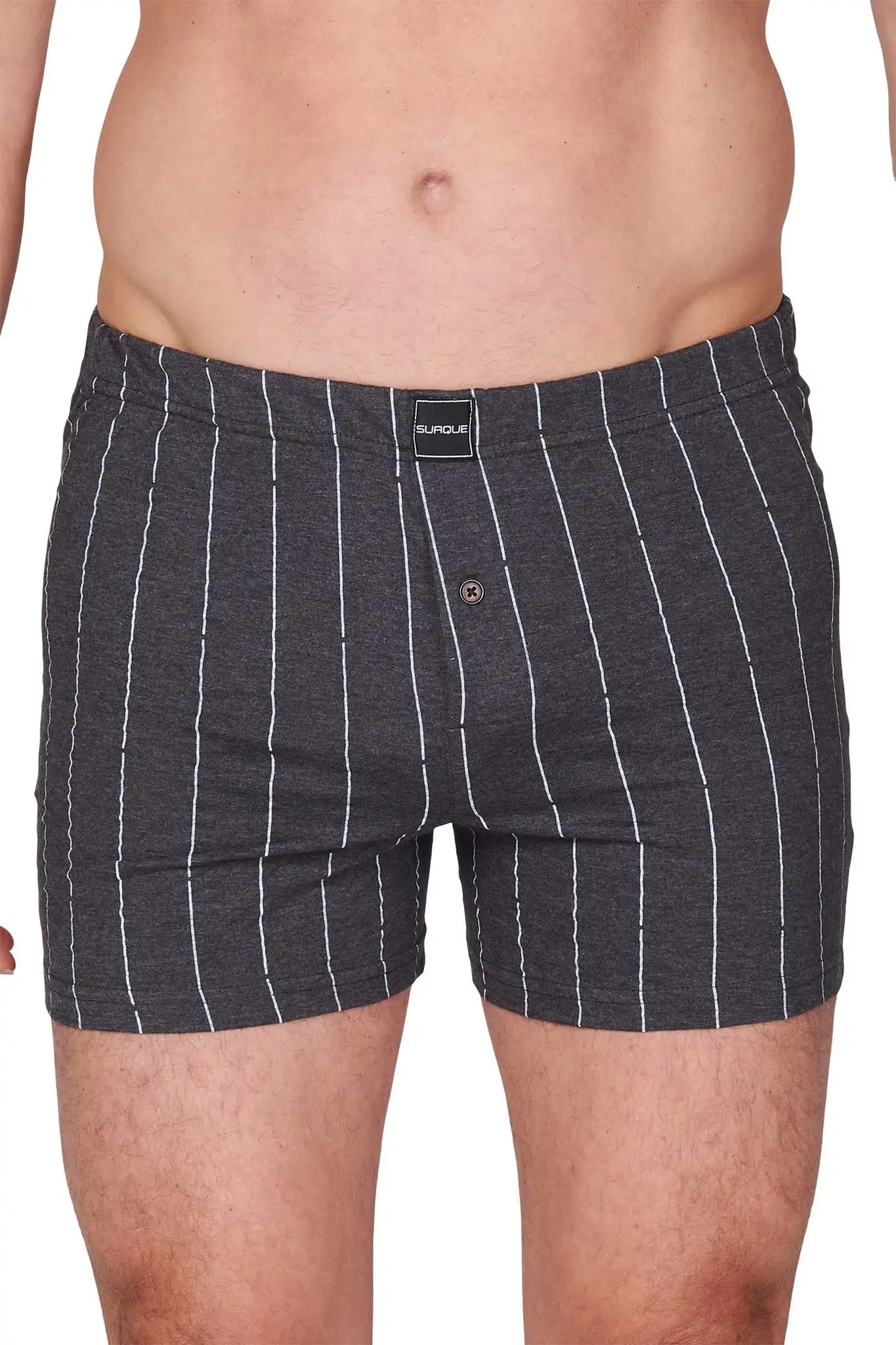 Suaque/Ginosanti wijde heren boxershort - Streep