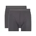 Ten Cate 2-Pack Bamboe heren boxershort 30859 - Zacht bamboe heren ondergoed - Grijs