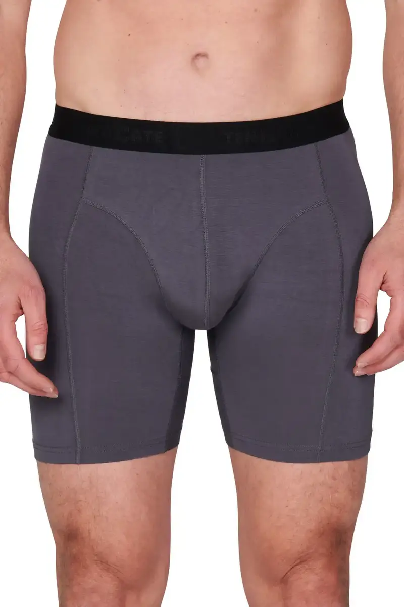 Ten Cate  2-Pack Bamboe boxershort heren Extra lange pijpjes - Heren onderbroek extra lang - bamboe ondergoed heren