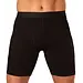 Ten Cate  2-Pack Bamboe boxershort heren Extra lange pijpjes - Heren onderbroek extra lang - bamboe ondergoed heren - Zwart