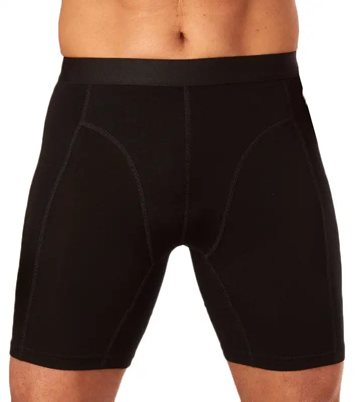 Ten Cate 2-Pack Bamboe boxershort heren Extra lange pijpjes - Heren onderbroek extra lang - bamboe ondergoed heren