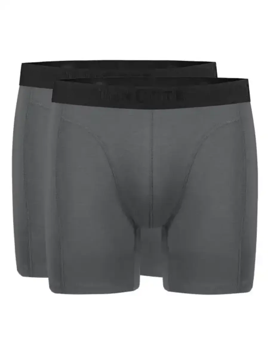 Ten Cate  2-Pack Bamboe boxershort heren Extra lange pijpjes - Heren onderbroek extra lang - bamboe ondergoed heren