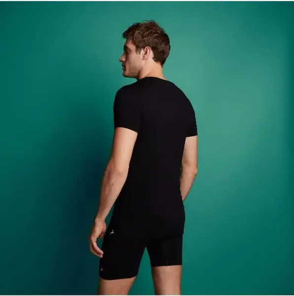 Ten Cate heren Bamboe T-shirt ronde hals - Bamboe heren ondershirt - korte mouw