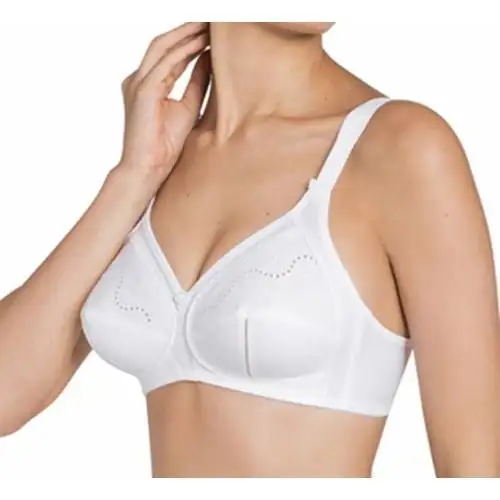 Triumph stevige BH zonder beugel Doreen Cotton N - Klassieke bh voor senioren - Stevige bh grote maten