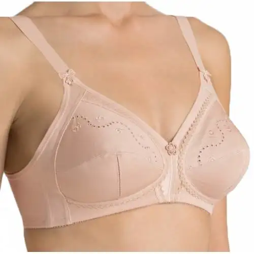 Triumph stevige BH zonder beugel Doreen Cotton N - Klassieke bh voor senioren - Stevige bh grote maten