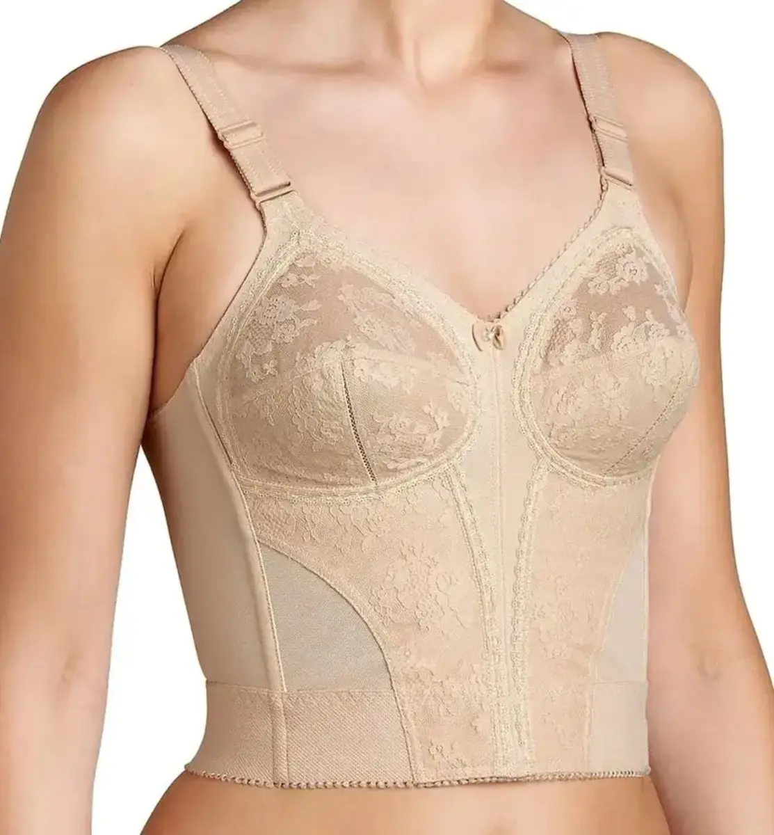 Triumph maagband BH Doreen L02 - Lange BH met brede band - Corrigerend - Klassiek