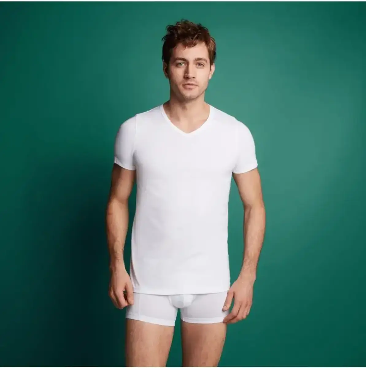 Ten Cate heren T-Shirt V-hals 2-Pack- 30870 Ten Cate heren T-Shirt V-hals 2-Pack- 30870