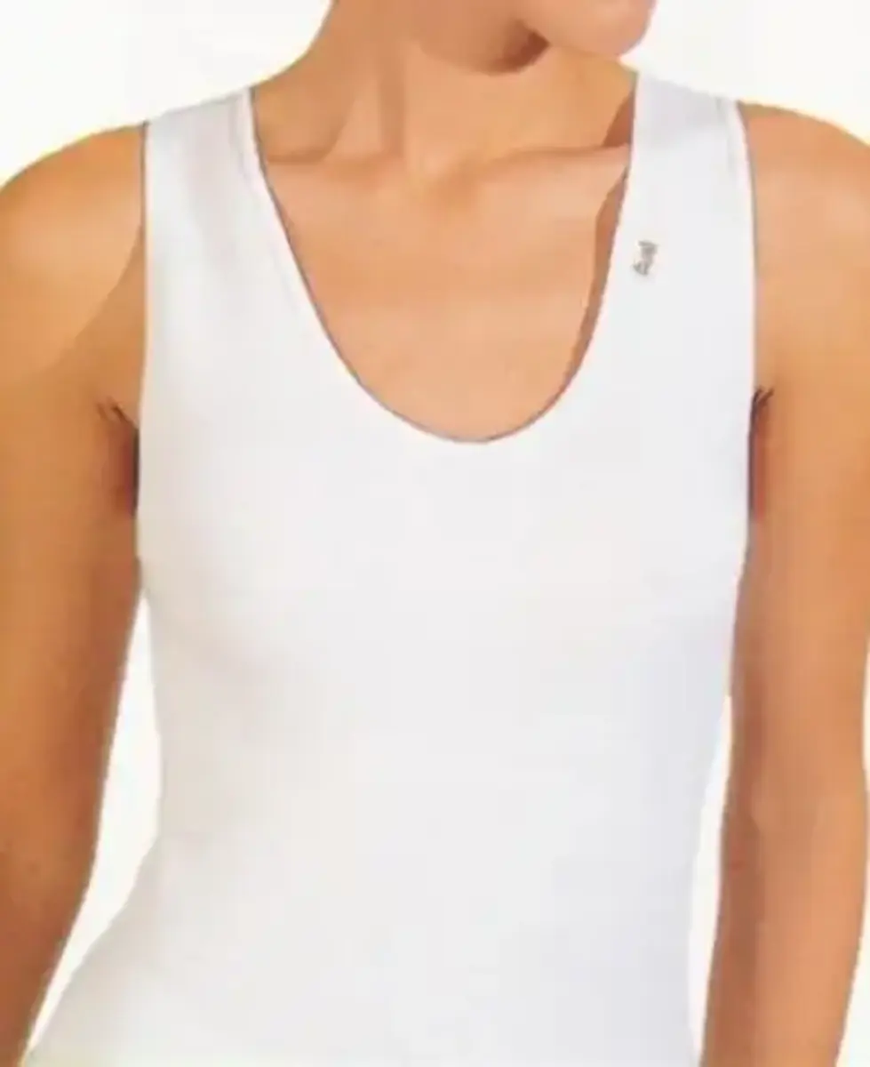 Avet dames hemdje 7528 spencer model - Dames katoenen onderhemd V-hals - Singlet