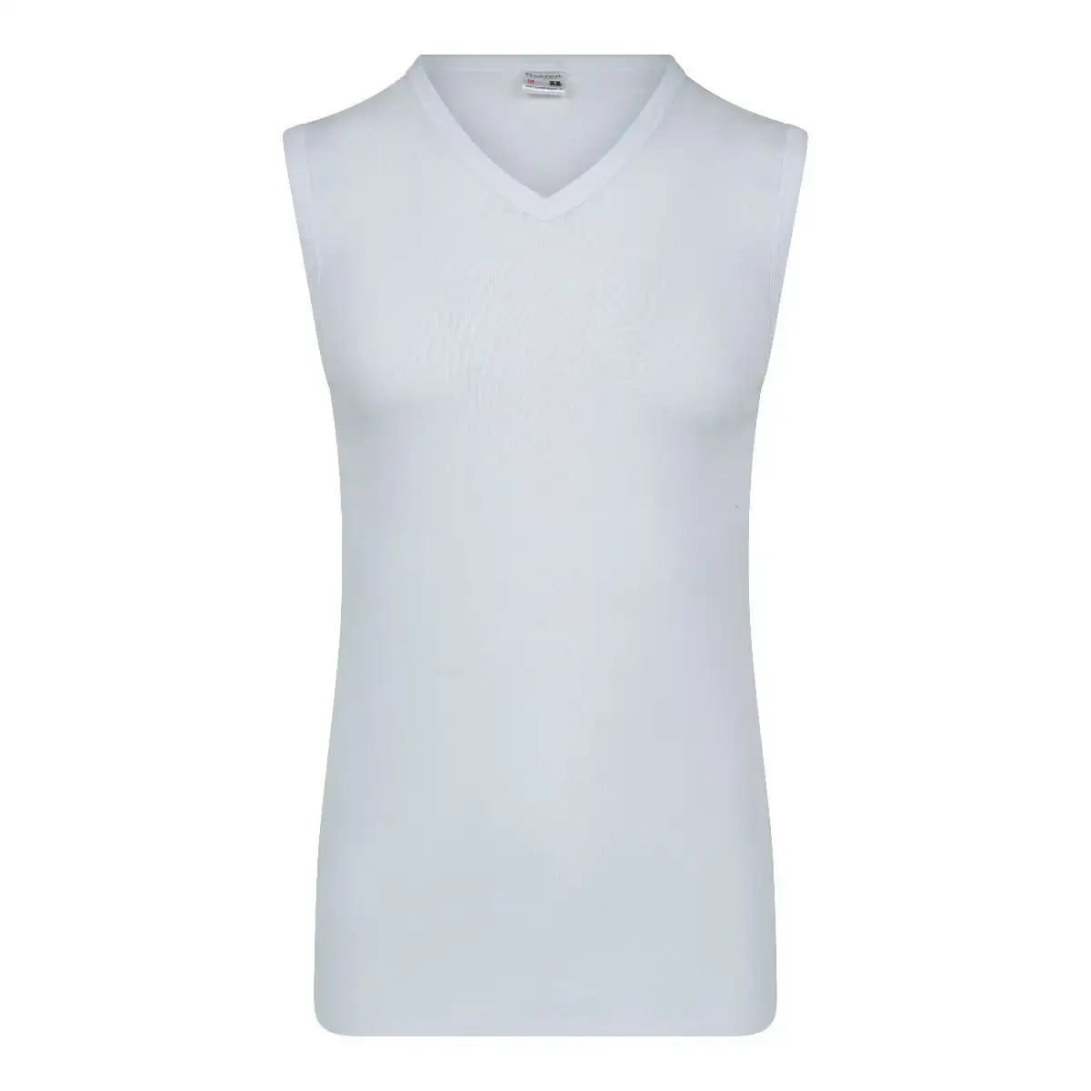 Beeren heren mouwloos shirt V-hals - Ondershirt zonder mouwen - 100% katoen