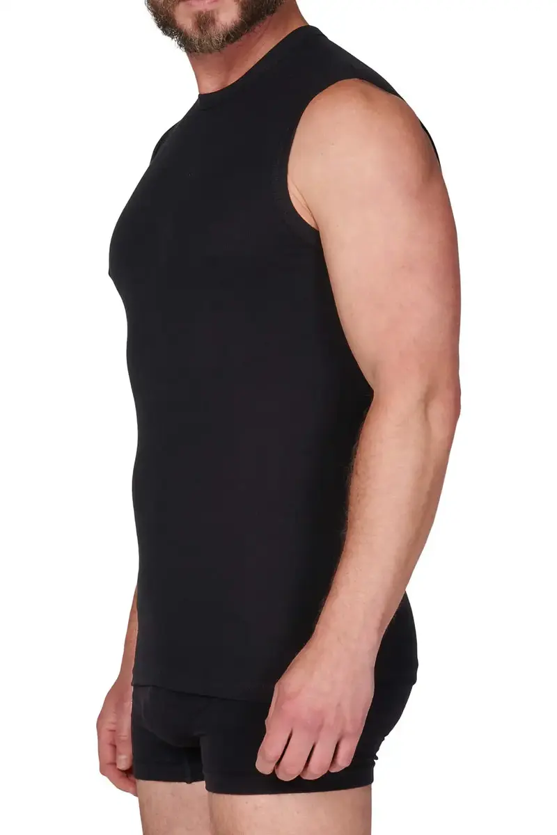 Beeren heren mouwloos shirt katoen - Shirt zonder mouwen - Ondershirt mannen naadloos - Beeren ondergoed heren Beeren heren mouwloos shirt katoen - Shirt zonder mouwen - Ondershirt mannen naadloos - Beeren ondergoed heren