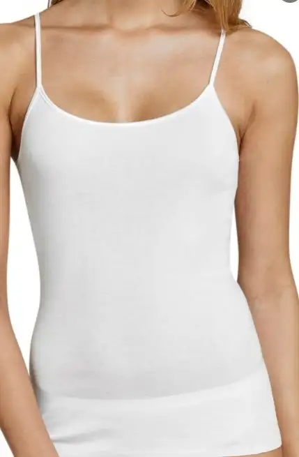 Beeren dames spaghetti hemdje Brigitte - 100% katoenen dames onderhemd - smalle bandjes
