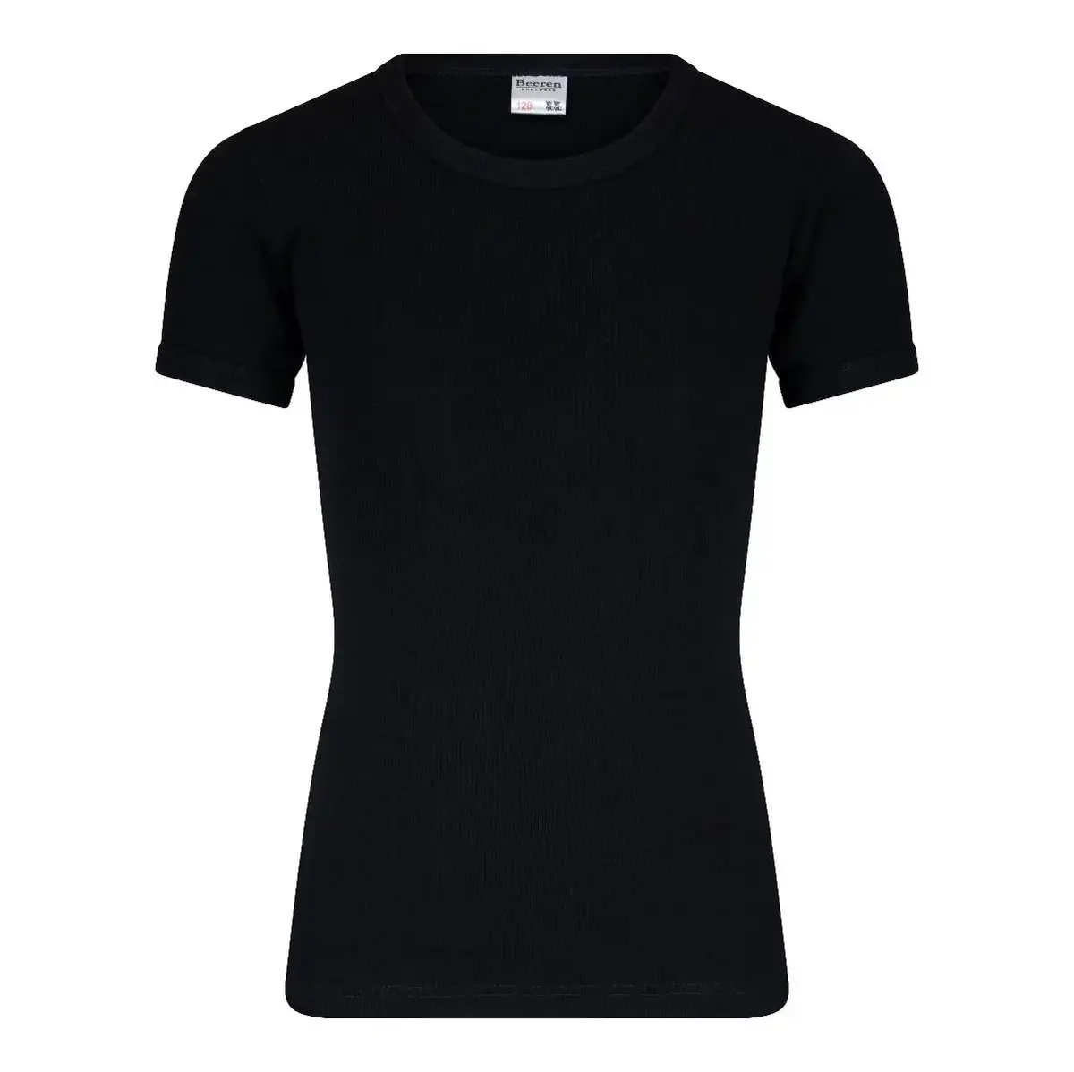 Beeren kinder/ jongens T-shirt korte mouw - Ondershirt naadloos - 100% katoen Beeren kinder/ jongens T-shirt korte mouw - Ondershirt naadloos - 100% katoen