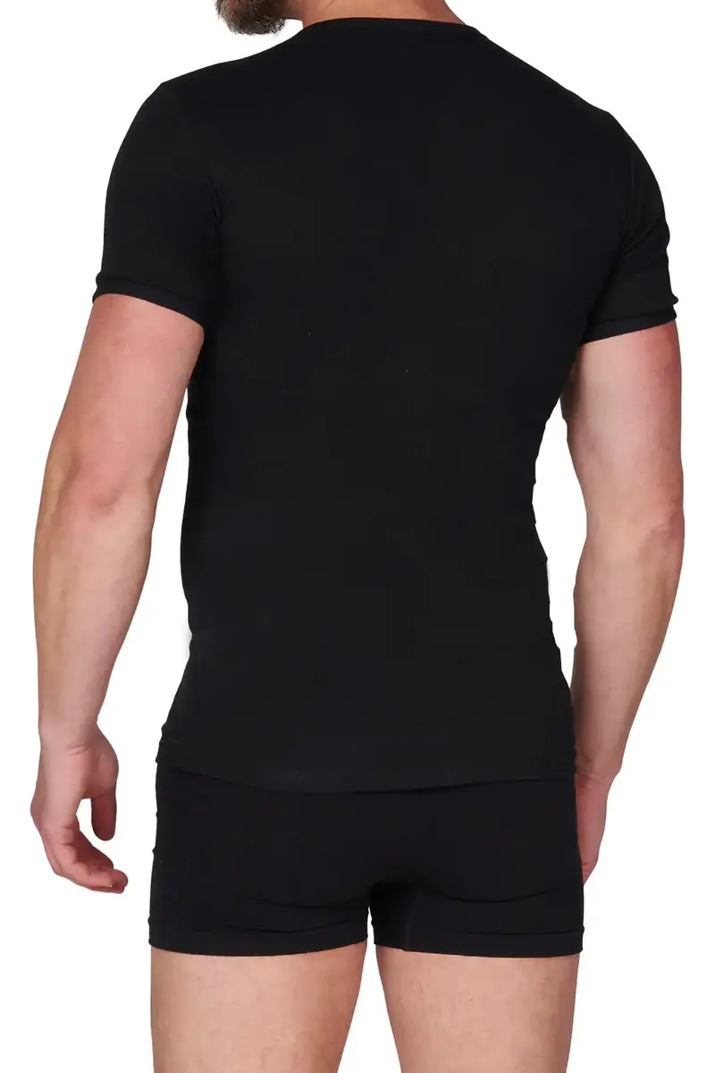 Beeren heren ondershirt V-hals - Korte mouw M3000 - 100% katoen slim fit T-shirt - Ronde hals Beeren heren ondershirt V-hals - Korte mouw M3000 - 100% katoen slim fit T-shirt - Ronde hals